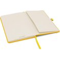 thumbnail image 4 of A5 Notebook With Lined Pages, Pen Loop, Ribbon, Medium Hardback Journal, Note, Sustainably Sourced Paper (yellow), 4 of 4