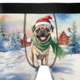 thumbnail image 4 of Hello Winter Pug Frosty Morning Walk Welcome Snowy Christmas All Over Print Boxer Briefs Underwear for Men Dad Dog Lover Gifts - 02018, 4 of 6
