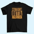 thumbnail image 5 of Old Glory Mens Straight Outta Halloween Short Sleeve T Shirt, 5 of 6