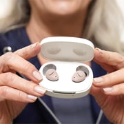 Ceretone Torch In-The-Canal Ear Hearing Aids with Intricon® 16-Channel Digital Chip, Rechargeable OTC Digital Hearing Devices for Senior , Volume Control & Preset Programs