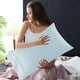 thumbnail image 3 of Fundas de Almohada 20 X 20 Funda de Almohada Doble Acolchada de Color Sólido, Funda de Almohada de Sobres de 51X76Cm, 3 of 5