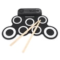 thumbnail image 1 of Roll Up Drum, Electronic Drum Pad Safe Built in Sound Effects Interactive  for Home Use, 1 of 7