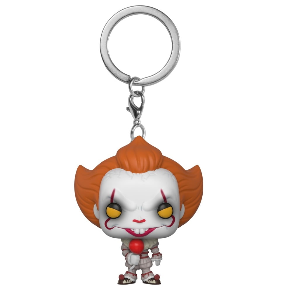 Stephen King's IT We All Float Down Here Pennywise Alloy Key Chains Keychain 