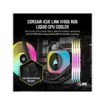 thumbnail image 2 of CORSAIR iCUE Link H150i RGB Liquid CPU Cooler - 360mm AIO - QX120 RGB Fans - Fits Intel LGA 1851/1700, AMD AM5 - iCUE Link System Hub Included - Black, 2 of 10