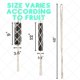 thumbnail image 4 of Juego de 3 cestas colgantes de macramé para frutas, para colgar en la pared, para almacenar productos, decoración de cocina estilo bohemio, 4 of 5