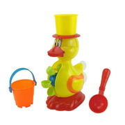 GAZI Yellow Duck Bath Toy Newborn Waterwheel Bathing Water Toys For Kids Bathtime yellow duck