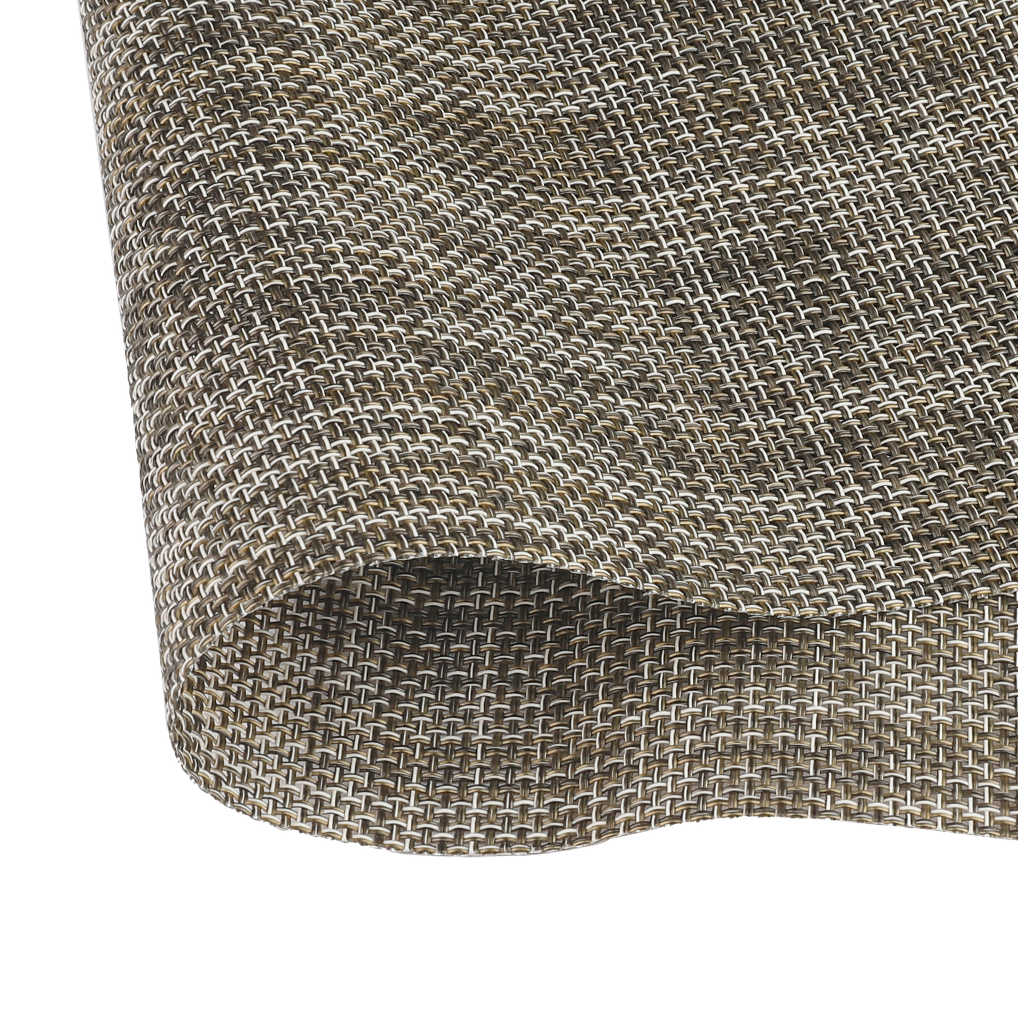 Unique Bargains Durable Placemats for Dining Table, Resistant Kitchen Place Mats Set of 6 Coffee 18" x 12"