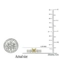 thumbnail image 5 of Dazzlingrock Collection Round White Diamond Semi Mount Engagement Ring Set for Women (0.70 ctw, Color I-J, Clarity I1-I2) in 14K Yellow Gold, Size 9, 5 of 6
