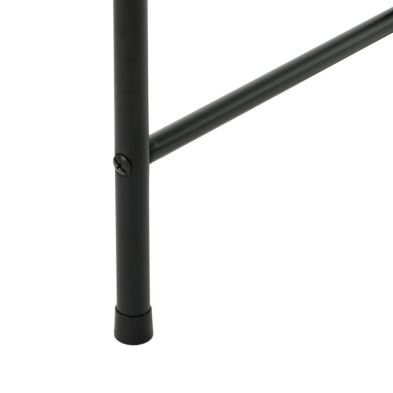 Mainstays Over the Toilet Steel Storage Shelf Unit, Matte Black Finish for Adults
