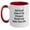 White/Red, variant on Funny CPA Gifts for Women, Two Tone Coffee Mugs with Inspirational Quote, Gifts from Friends to Friends, Perfect for Christmas Unique Gifts