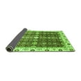thumbnail image 2 of Ahgly Company Indoor Square Oriental Green Traditional Area Rugs, 5' Square, 2 of 4
