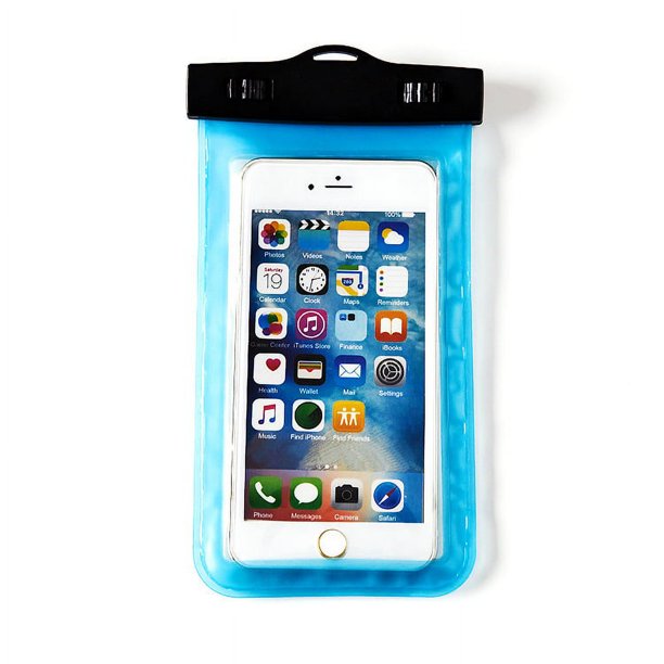 Estuche impermeable, paquete de 2 fundas impermeables para teléfono IPX8, bolsa seca a prueba de polvo para iPhone XS/XS Max/XR/X/8/8 Plus/7/7 Plus/6/6s, Samsung Galaxy S9//S8/S7 Google