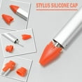 thumbnail image 4 of Pen Cover Silicone Pencil Case Cap For Logitech Stylus Access 2024 Orange, 4 of 8