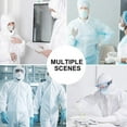thumbnail image 4 of Pack Of 3 Sms Disposable Paint Suit Xl, Hazmat Suits, Coveralls With Hood And Elastic Wrists, 4 of 4