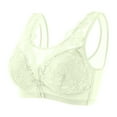 thumbnail image 2 of oqasdz Women Bras No Underwire Plus Size Thin Cup Bra New Breathable Upper Support Lace Bra, 2 of 4