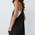 thumbnail image 6 of Scacto Jumpsuits for Women Casual Summer Outfits Comfy Beach Vacation Trendy Overalls Sleeveless Spaghetti Rompers Fashion Clothes, 6 of 8