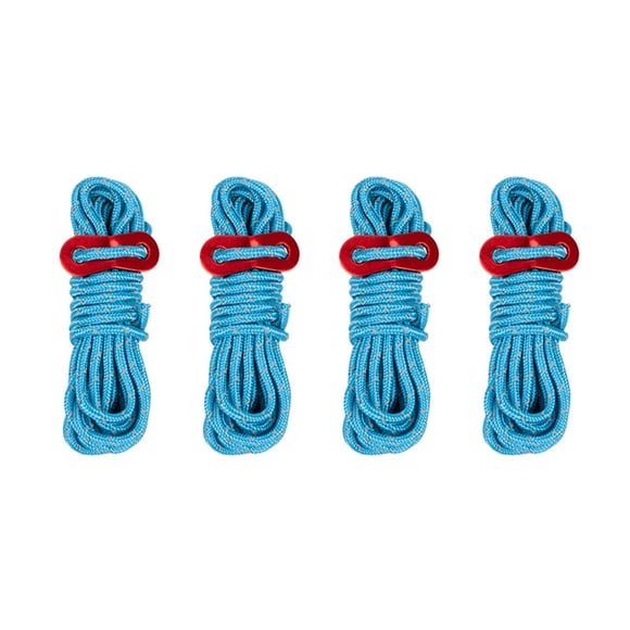 YFGEFTR Cordon de Traction pour Tente, Conception Réfléchissante Haute Visibilité, Forte Résistance à la Traction, Sûr et Stable pour la Fixation de Tente de Camping Extérieure et d'Auvent
