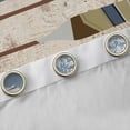 thumbnail image 4 of Feelyou Rustic Boat Paddle Blackout Curtains Set of 2 (52x84 Each), Western Lodge Cabin Window Curtains, Countryside Cabin Curtains and Drapes, Window Curtains Bedroom Decor, 4 of 6