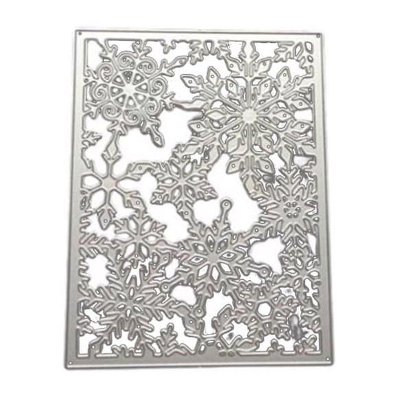 Toystoory Bonitos troqueles para cortar, moldes de grabado impermeables, papel decorativo reutilizable, estampado de álbum de recortes, molde para Herramientas de estampado Plata Tipo 5.3896A Toystoory HA074148-05