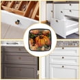 thumbnail image 6 of 4 Pcs Cabinet Handle Drawer Pulls Thanksgiving Pumpkin Knobs with Screws Square Furniture Office Cabinet Knob Decoration, 6 of 7