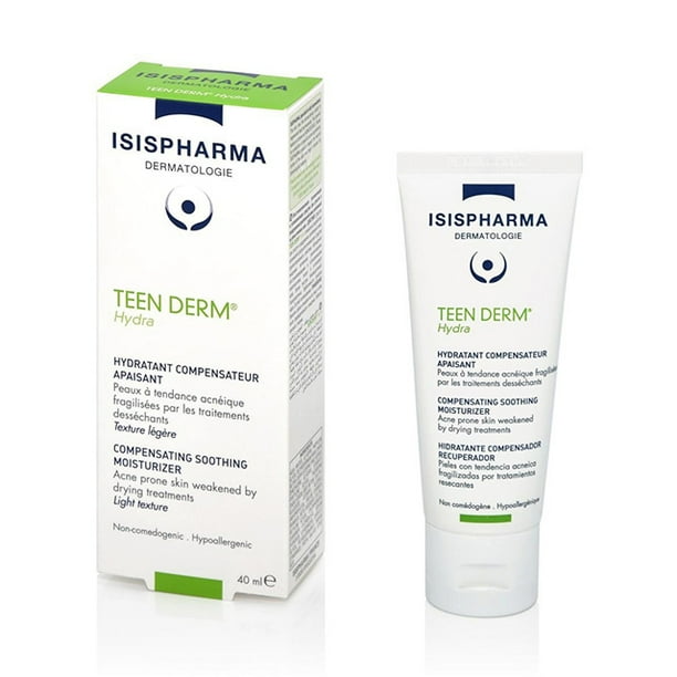 Hidratante compensador para pieles grasas Isis Pharma Teen Derm 40 ml