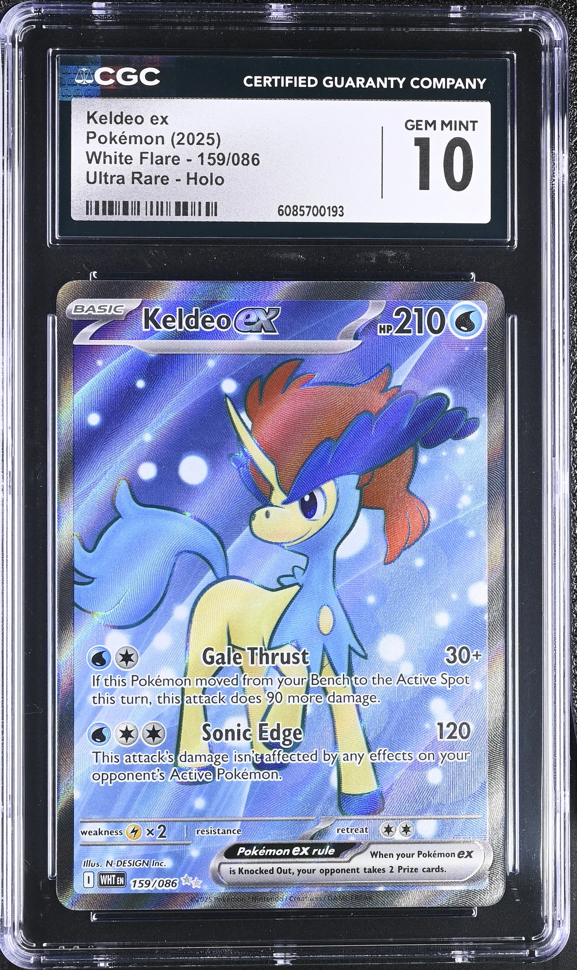 2017 Pokémon Sun & Moon Burning Shadows Acerola Full Art #142 PSA