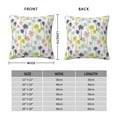 thumbnail image 2 of Yiaed Hawaiian Coconut Tree Print Pillow Covers Super Soft Decorative Square Throw Pillow Covers Case Cushion Covers for Sofa Couch Bedroom Car Decor（No pillow core）-16"x16", 2 of 7