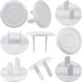 thumbnail image 3 of Outlet Plug Covers Clear (50 Pack) Child Proof Electrical Safety Outlet Covers, 3 of 7