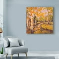 thumbnail image 3 of Trademark Fine Art 'Four Seasons Aspens III' Canvas Art by Nanette Oleson, 3 of 4