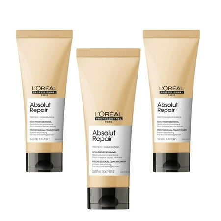 L'Oréal Professionnel Paris Serie Expert Absolut Repair Conditioner 200 ml 3 Pack