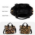 thumbnail image 3 of CHAOYUNYI Crossbody Shoulder Bag for Women - Water Resistant Casual Handbag Purse with Multiple Pockets, Adjustable Strap, Sunflower, 3 of 7