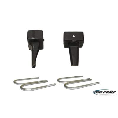 Pro Comp 2.5 Inch Rear Lift Block with U-Bolt Kit - 58251