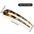 thumbnail image 5 of Artrylin 4 Pieces French U-Shaped Hairpin with Two Prongs U Shape Hair Clips Pin Tortoise Shell U Sticks Pins for Women Girls Hairstyles, 5 of 5