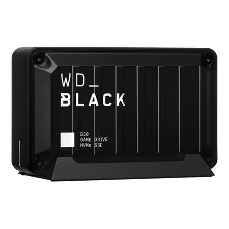 WD - D30 1TB Game Drive for PlayStation and Xbox External USB Type-C Portable SSD - Black