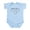 Sky Blue, variant on CafePress - Nerdlove Body Suit - Baby Light Bodysuit, Size Newborn - 24 Months
