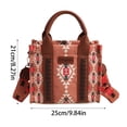 thumbnail image 4 of Aztec Tote Bag for Women Boho Shoulder Purses and Handbags,Large Capacity Travel Fashion Tote, 4 of 9