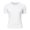 White, variant on kamemir Workout Shirts for Men Men's Performance T-Shirt , Cotton Blend Moisture-Wicking Tees for Men White,S