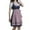 Blue-i, variant on QHFBli Womens Oktobertfest Dirndl 2 Piece Authentic Dirndl for Bavarian Carnival Oktoberfest Dress German Trachten Dirndl