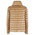 thumbnail image 2 of Herno Women's Quilted Camel And Green Puffer Jacket Neutrals Sizes IT 34-64, 2 of 3
