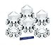 thumbnail image 2 of United Pacific Chrome Pointed Axle Cover Combo Kit w/ 33mm Nut Cover Semi Trailer - Thread-On, 2 of 4