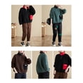 thumbnail image 4 of Sudadera suelta para mujer Sudaderas con capucha casuales de cuello alto acolchado cálido CACAGOO Sudadera de mujer, 4 of 7