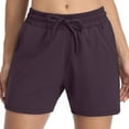 thumbnail image 4 of Women Shorts Yoga Shorts with Pocket Breathable Activewear Elastic Waistband Workout Fitness Active Yoga Jogging Shorts, 4 of 6