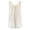 White, variant on Women's Plus Size Crew Neck Sleeveless Tank Top, Loose Fit Solid Color Vest for Summer Daily Wear, Breathable and Slimming Tank Top for Curvy Women Blue L