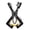23 inches, variant on Adjustable Stone Scissor Clamps 4.7-11.8in Opening, Non-Marring Slab Handling Tools for Glass Metal Slabs, Quarry Operations, Dockyard, Jobsite Use