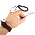 thumbnail image 4 of Amdohai Bracelet Réglable Résistant à l'Électricité Statique avec 6ft Ressort Élastique Cordon Métal Clip Électronique de Statique, 4 of 8