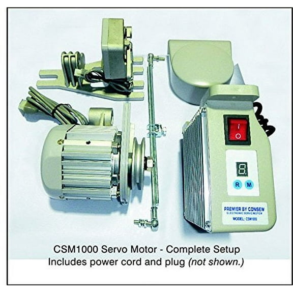 Consew CSM1000 Servo Sewing Machine Motor with 3/4HP