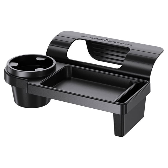 Portavasos para ventana de coche, organizador de almacenamiento para colgar en el vehículo, caja con portavasos
