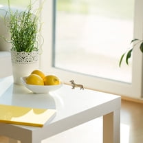 RENACLIPY Mini Dachshund Figurine Brass Decoration Collectible Dog Statue for Home Office Desk Display