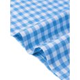 thumbnail image 5 of INSPIRE CHIC Plaid A-Line Dress for Women Smocked Sleeveless Crew Neck Flowy Midi Summer Dresses with Pockets S Blue White, 5 of 6