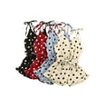 thumbnail image 5 of Diconna Girls Playsuit with Belt, Polka Dot Romper, Ruffles Strap Jumpsuit, 5 of 5
